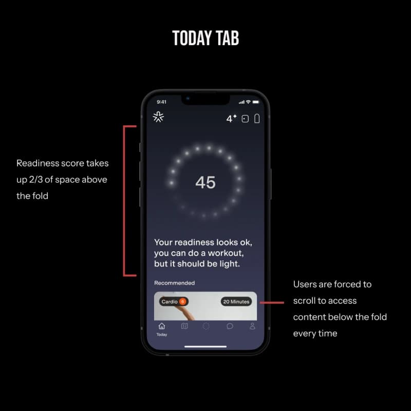 cluttered mobile app real estate